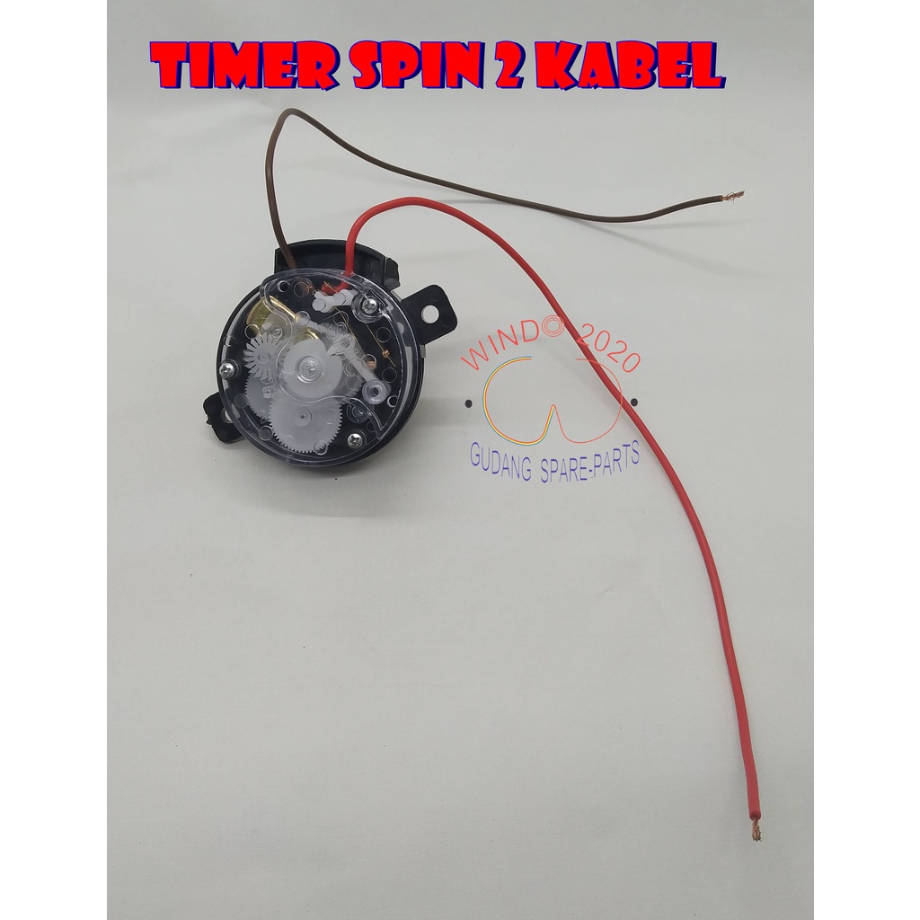 TIMER SPIN | TIMER PENGERING | TIMER MESIN CUCI | TIMER 2KABEL | TIMER PENGERING UNIVERSAL