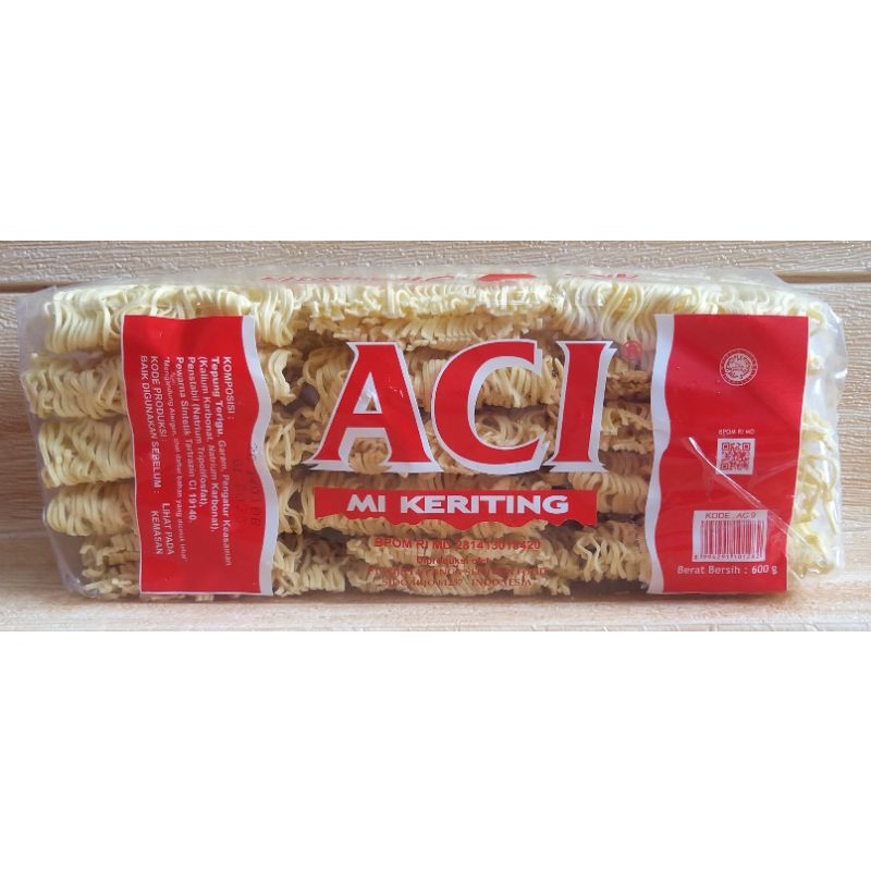 ✔MURAH Mi Keriting ACI 600gr / Mie Aci / Mi Kering / Mi Bakso