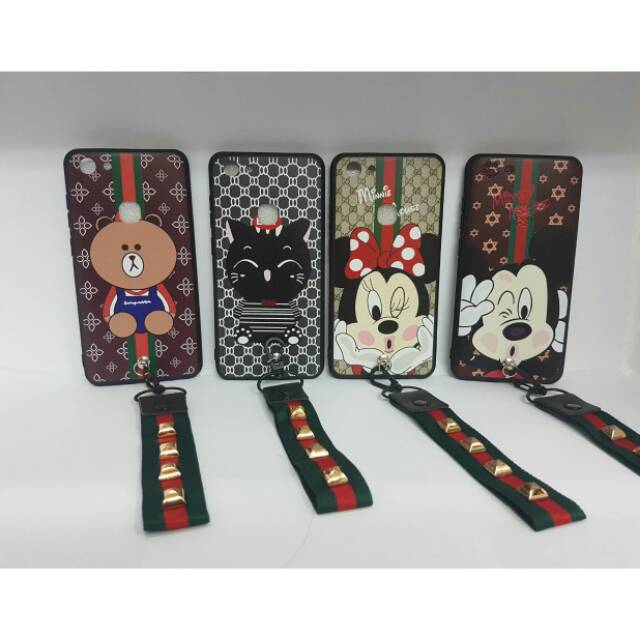 Case motif Vivo V7 Case motif karakter cewek Vivo V7