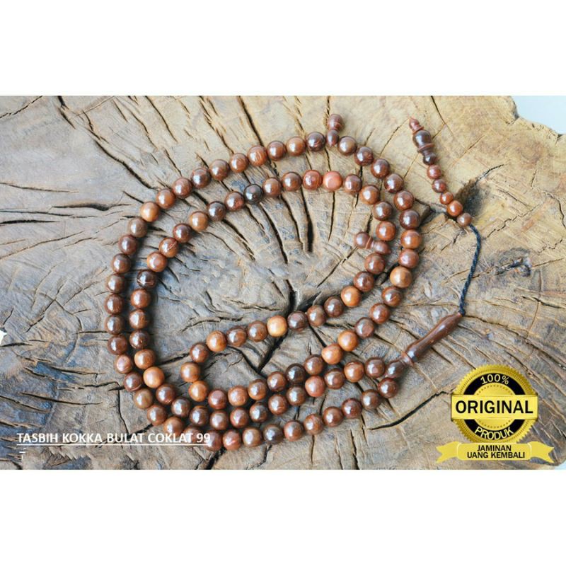 Tasbih Kokka Kaukah Turki Original 6 mm | Tasbih Kaukah Kokka Import Turki Original