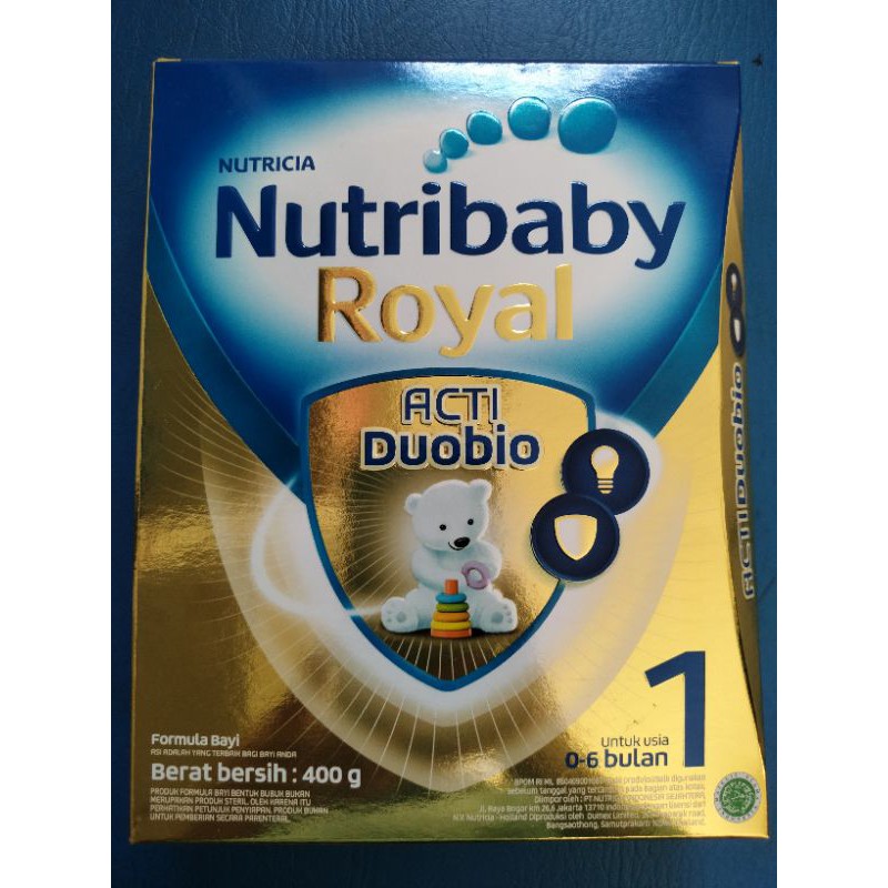 

Nutribaby Royal 1 usia 0-6 400 g