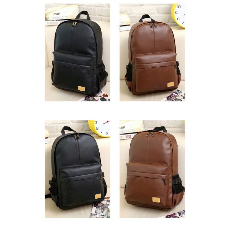 MULTIFUNGSI Klub New Arrival - Tas Ransel Laptop IAC Backpack Up to 14 inch - Tas kulit point2