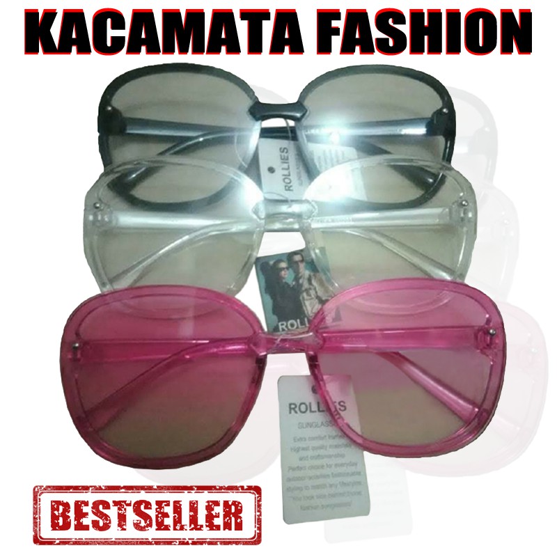 Kacamata Fashion Kacamata Gaya Pria dan Wanita Kacamata Transparan Glasses Unisex