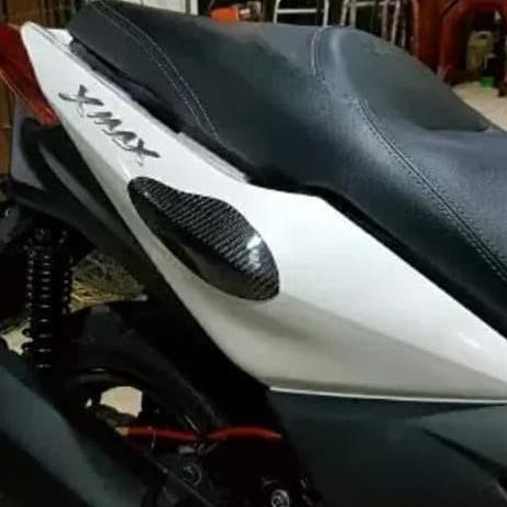 aksesoris yamaha xmax 250 side protector carbon kevlar ASLI  kings-m0 Diminati Banget