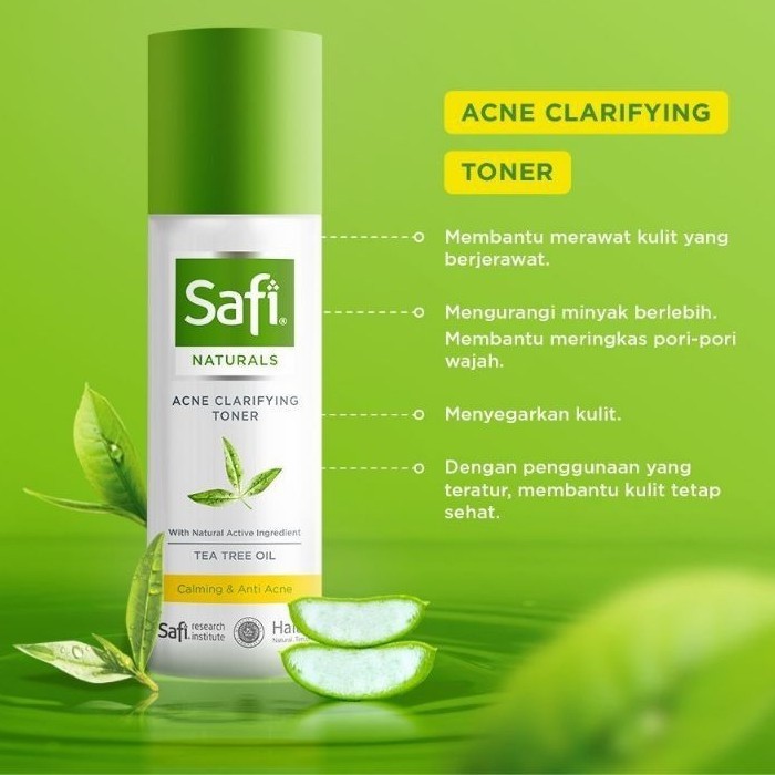 ★ BB ★ Safi Naturals Acne Clarifying Toner Tea Tree Oil | Safi Acne Toner