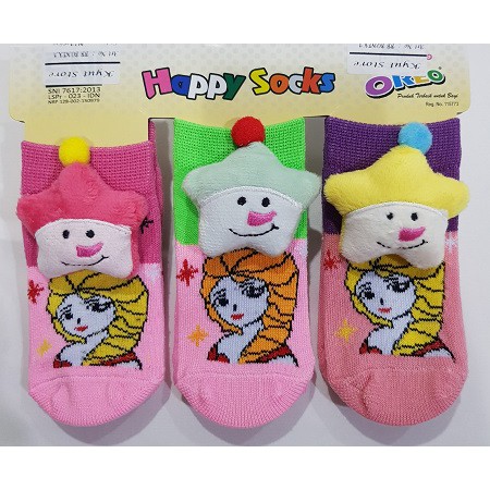 Kaos kaki bayi 3set