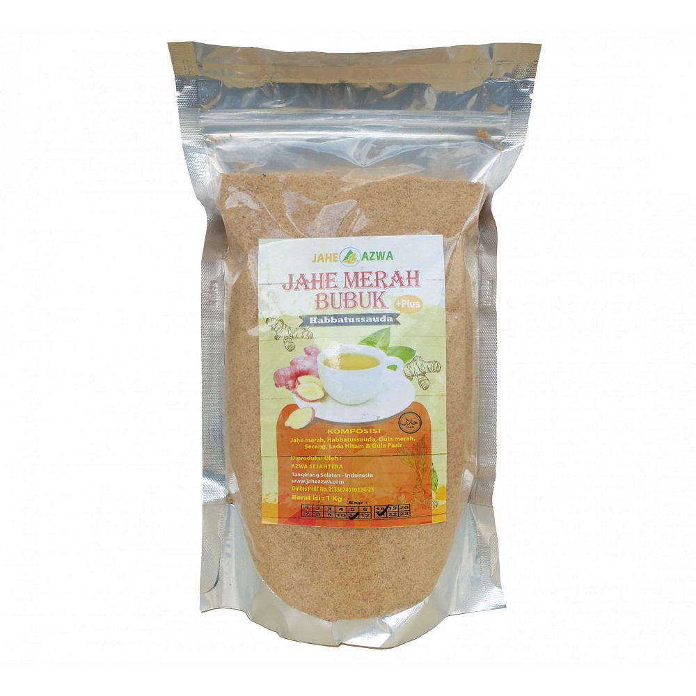

Jahe Merah Azwa Plus Habbatussauda 1Kg