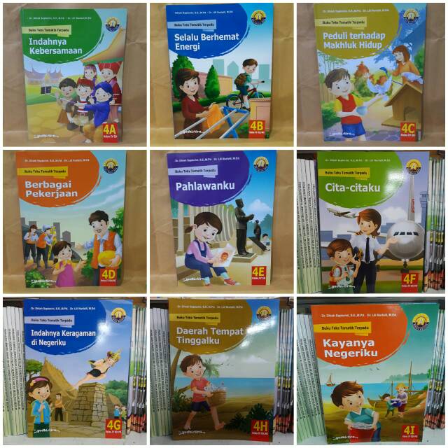 PAKET TEMATIK YUDHISTIRA KELAS 4 SD KURIKULUM 2013