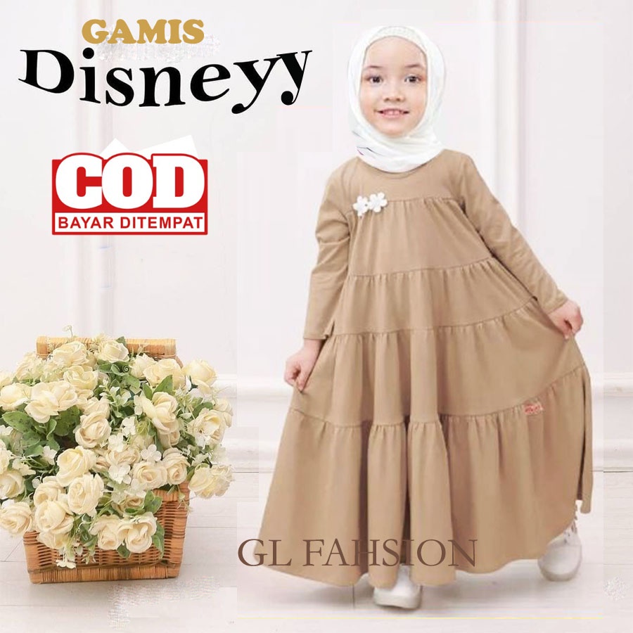 GAMIS ANAK DISNEYY MY PRINCESS BEAUTIFUL GIRL DRESS MAXY GL FASHION