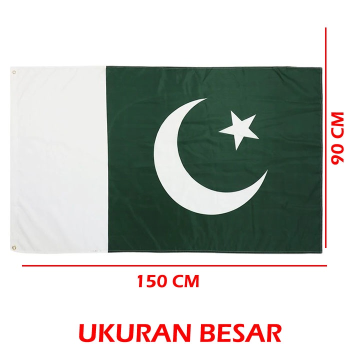 Bendera Pakistan ukuran besar