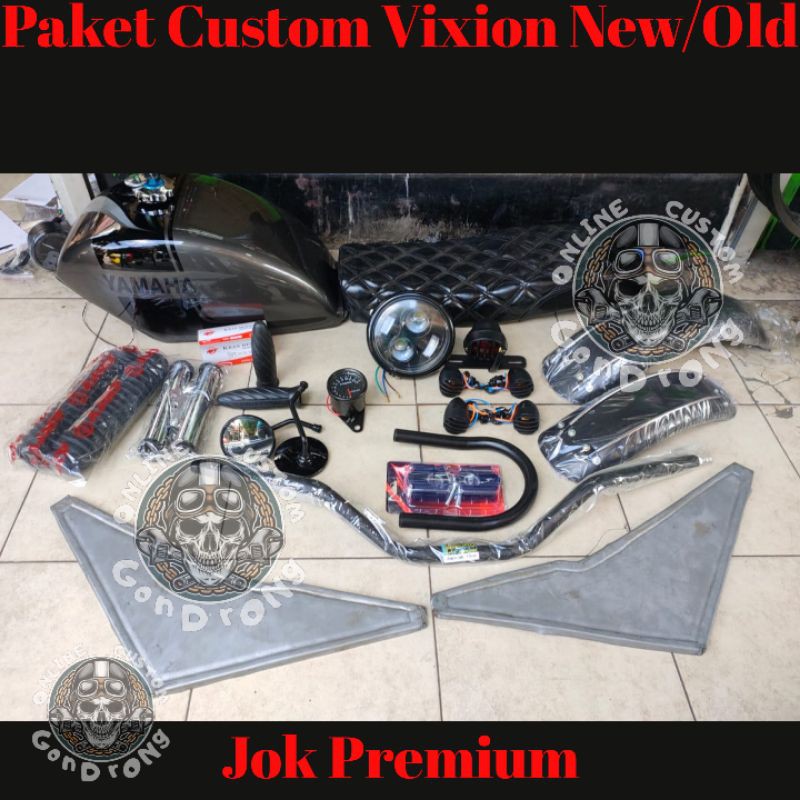 PAKET JAPSTYLE VIXION NEW/OLD PNP PAKET CUSTOM