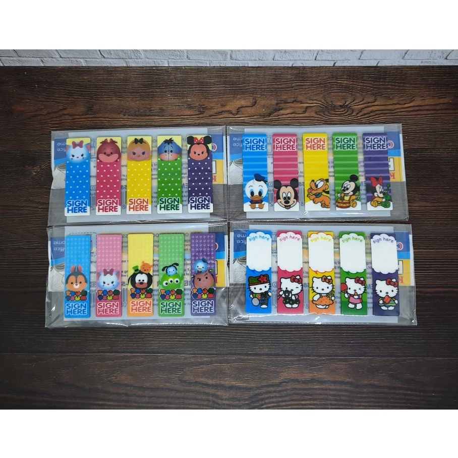 

Stick Note Plastik Hologram / Sticky Notes / Pembatas Buku