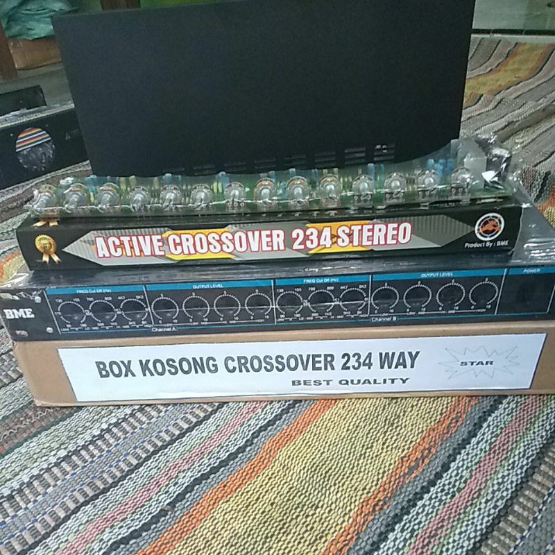 Kit Crossover 234 Stereo Plus Box crossover 234 way