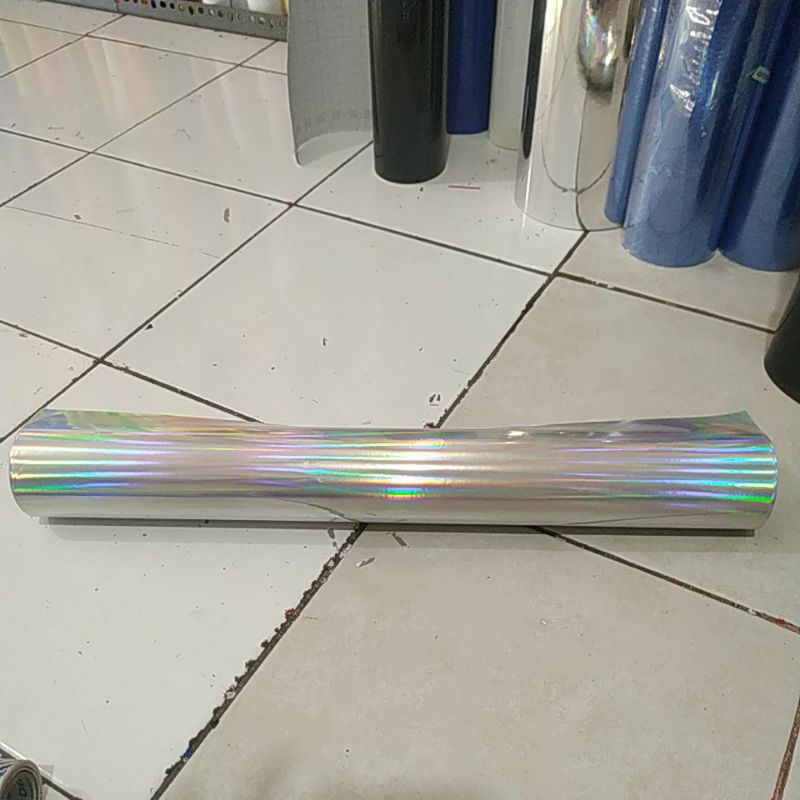 stiker Hologram, Karbon Kevlar