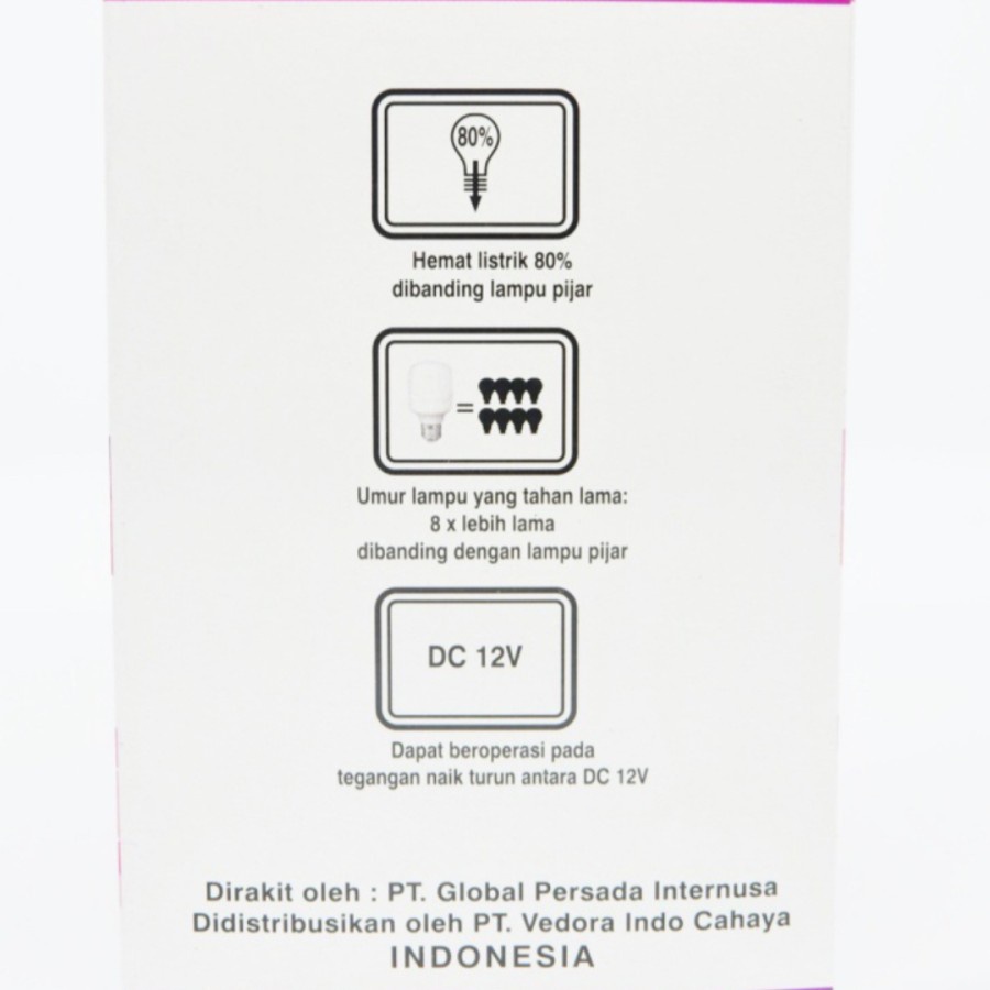 Barangunik2021-Bohlam LED DC-12 5W SHIMURA/Bohlam aki 5 watt/Lampu aki 5 watt