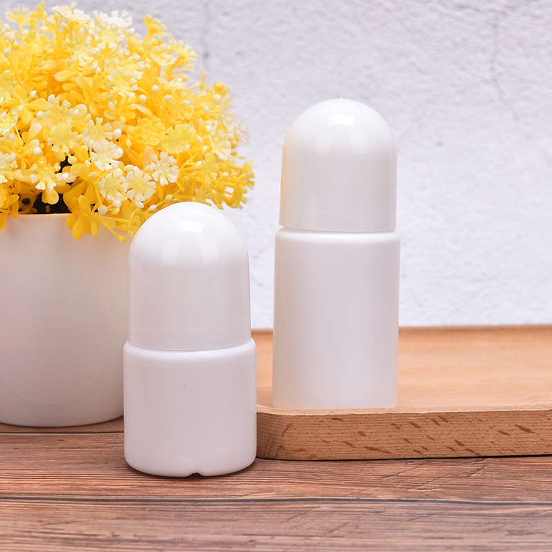 # Kaos T-Shirt Wanita Lengan Pendek Motif Print #5pcs Botol Plastik Kosong Portable 30 / 50ML Untuk Essential Oil