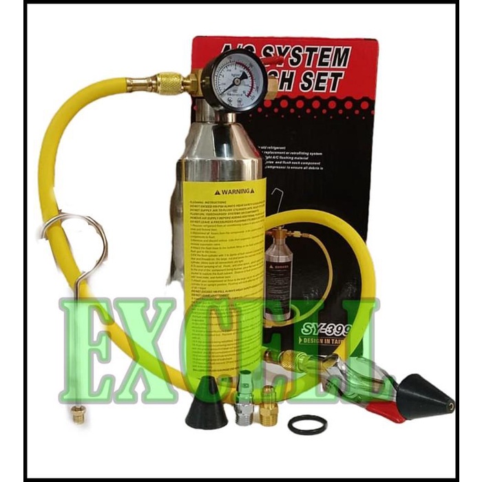 Alat Flushing Tool Kit Ac Mobil