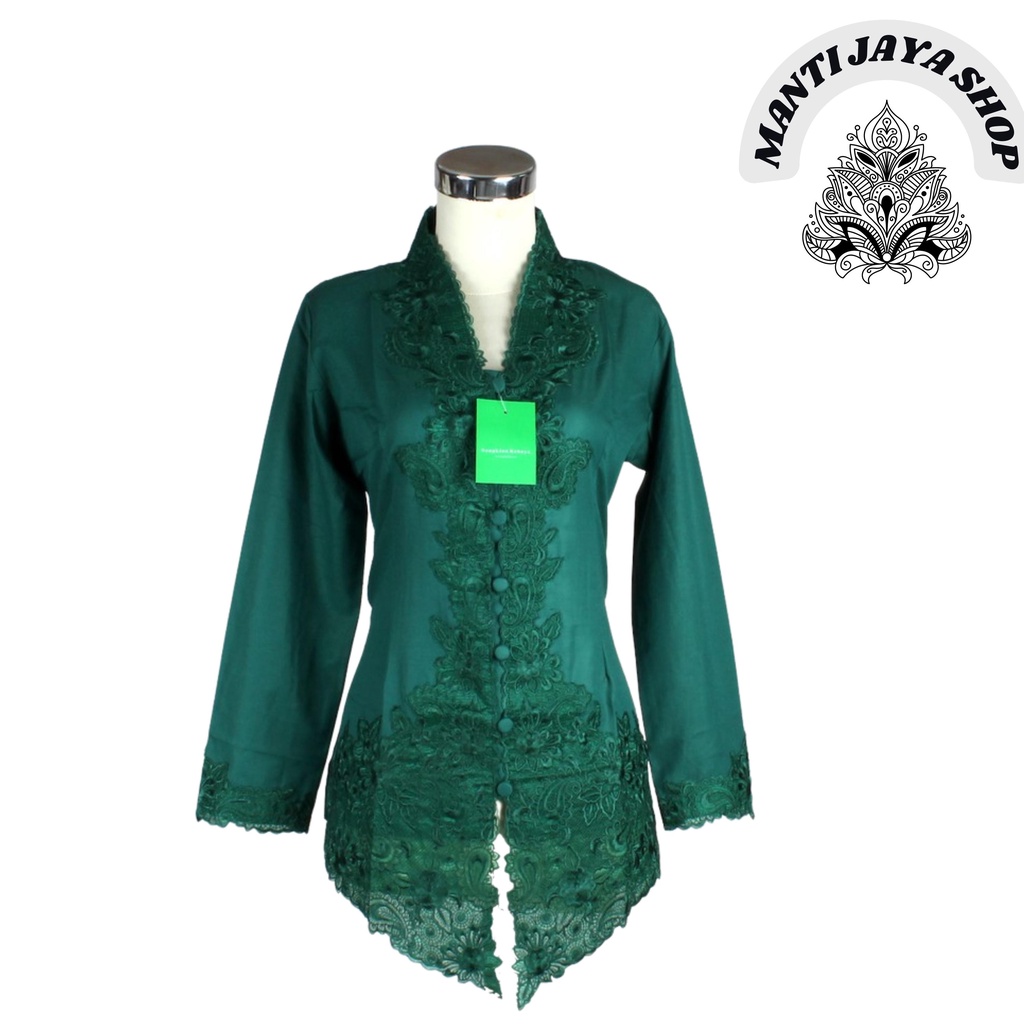 Baju Kebaya Bordir Warna Hijau Botol Kebaya Atasan Wisuda Kebaya Batik Pesta Kondangan Wanita Murah