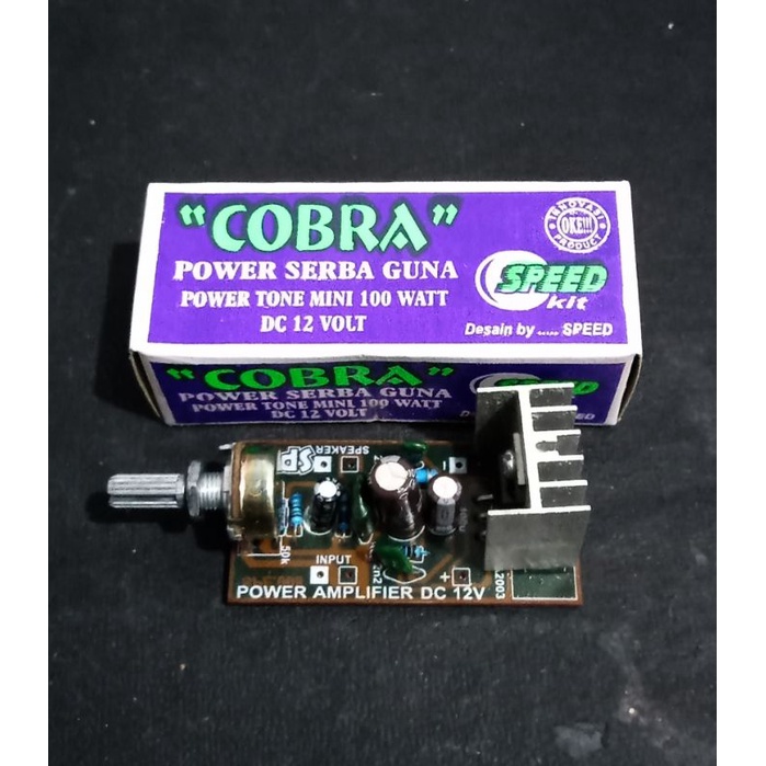 Kit Power Serbaguna 100W BTL DC 12V