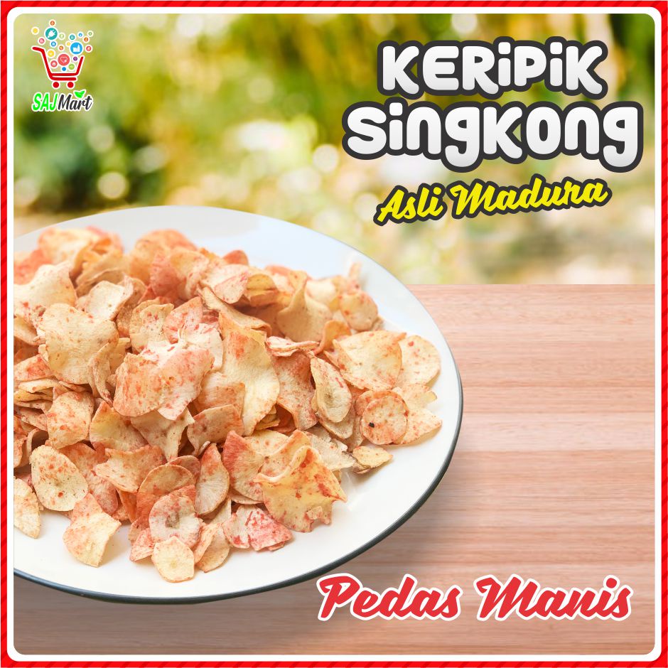 

Kripik Singkong Super Empuk asli Madura 250gr