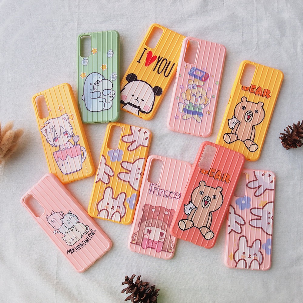 SOFTCASE KARAKTER VIVO Y17 Y51 Y53 Y20 Y91 Y91C CASE KOPER GAMBAR