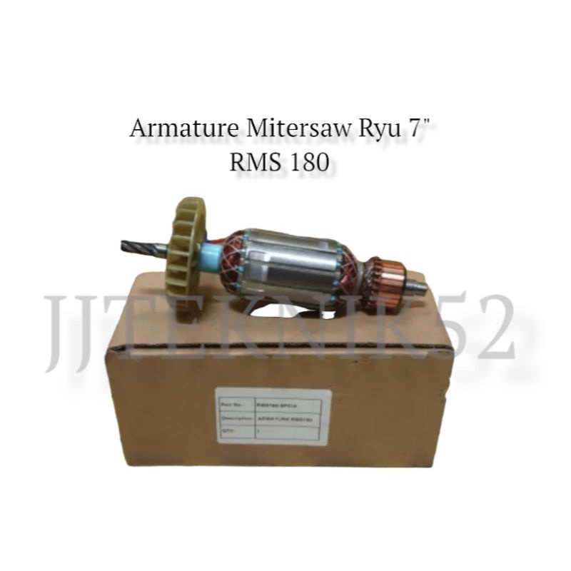 RYU Armature Mitersaw Ryu 7" RMS 180 / Angker Mesin Potong Aluminum Ryu