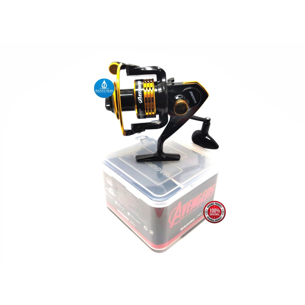 Reel Spinning Maguro Avenger 4000 Reel Laut Reel Kolam Kuat dan Awet BC074
