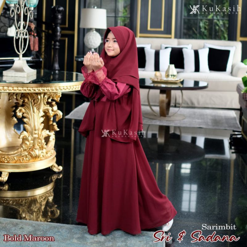 Gamis Kids Ready Stock Dress Only Gamis Kid Branded Gamis Kids Sri Sadana By Kukasih