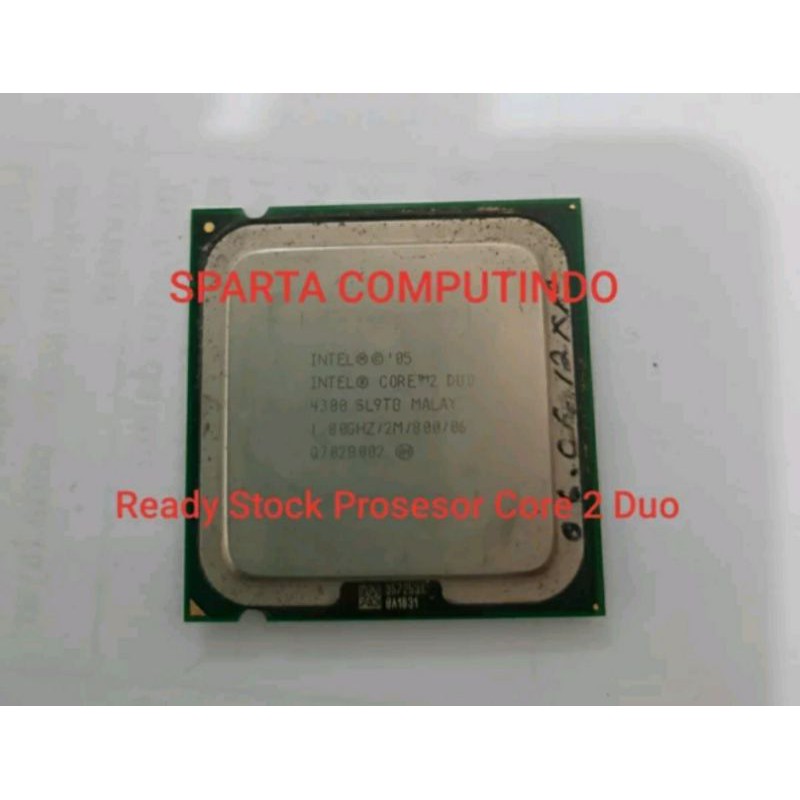 Prosesor Core 2Duo Seri 4300 1.80 Ghz Bergaransi