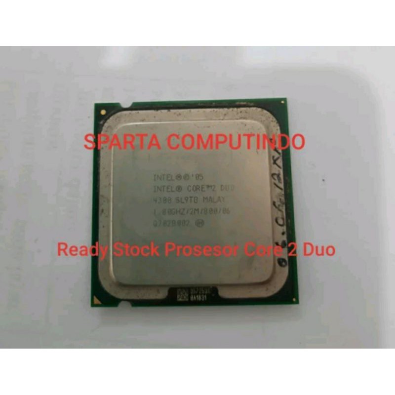 Prosesor Core 2Duo Seri 4300 1.80 Ghz Bergaransi