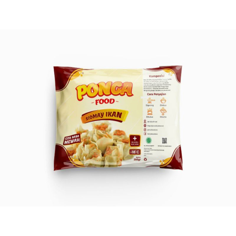 Ponca Siomay Ikan + Sambel Kacang