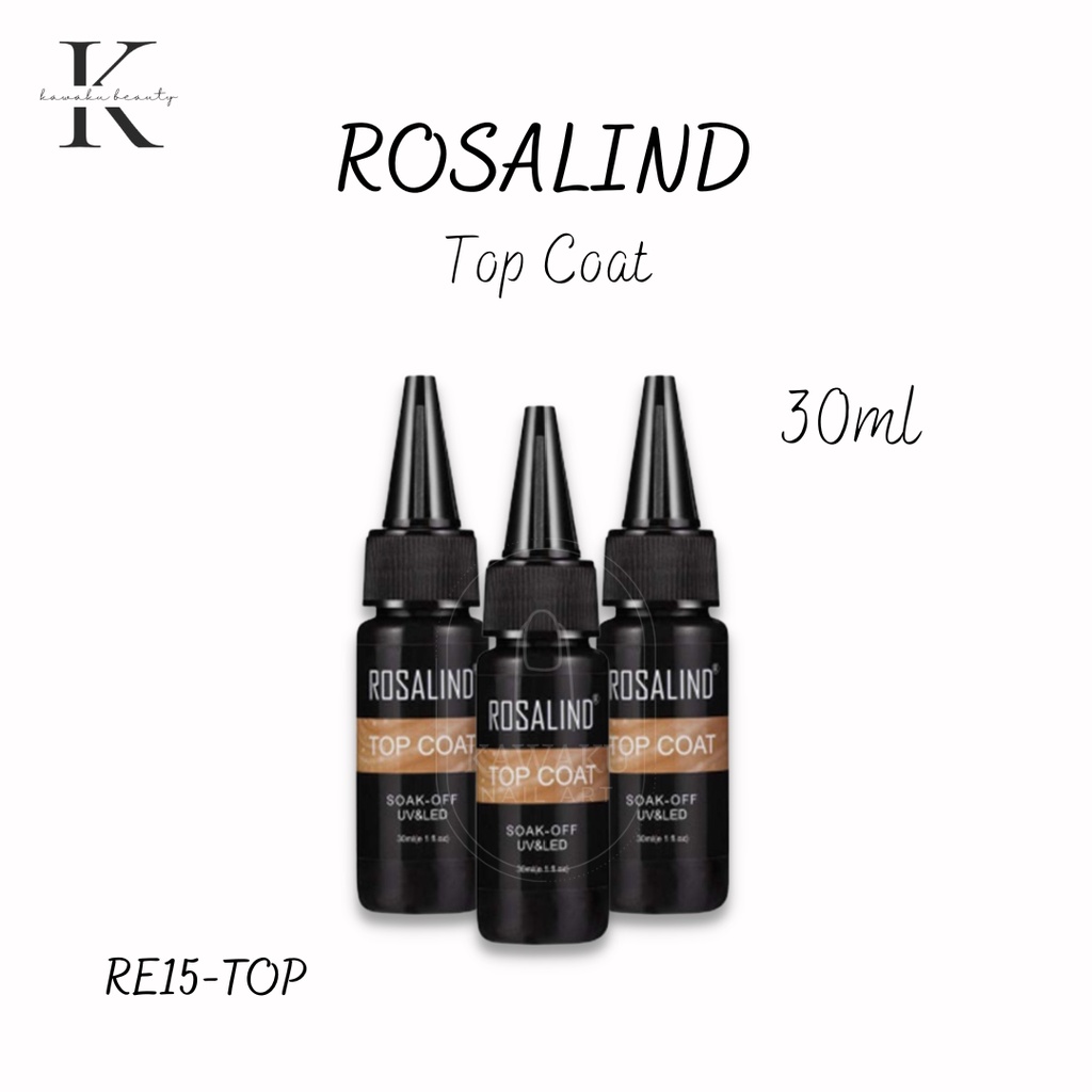 Rosalind Top Coat Gel UV Nail Gel