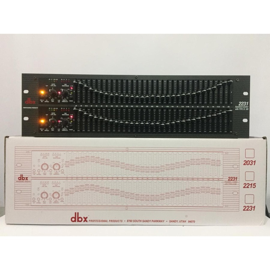 Equaliser DBX 2231 grade A - dbx2231