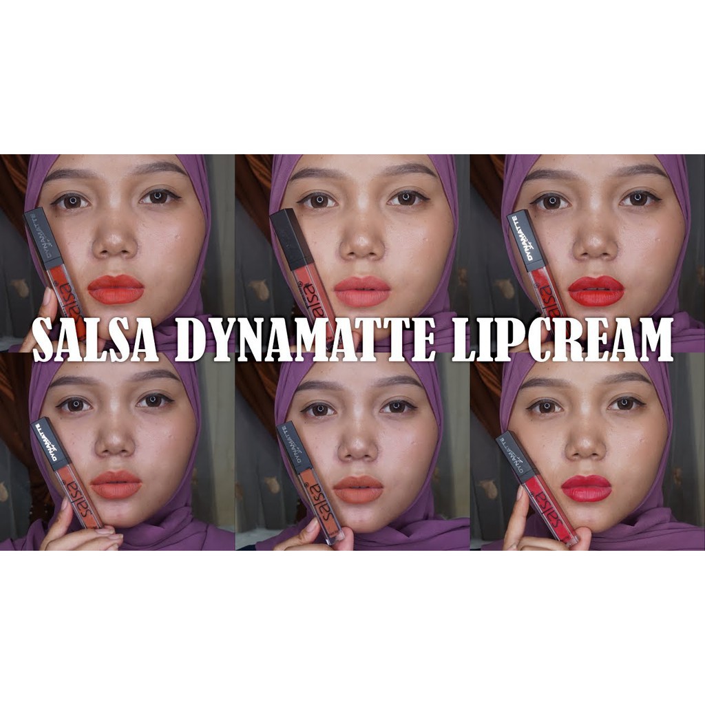 SALSA DYNAMATTE LIP CREAM / LIPCREAM - BEBAS PILIH