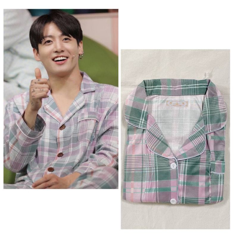 Jual PAJAMAS BTS JUNGKOOK PREMIUM FREE GIFT!! | Shopee Indonesia