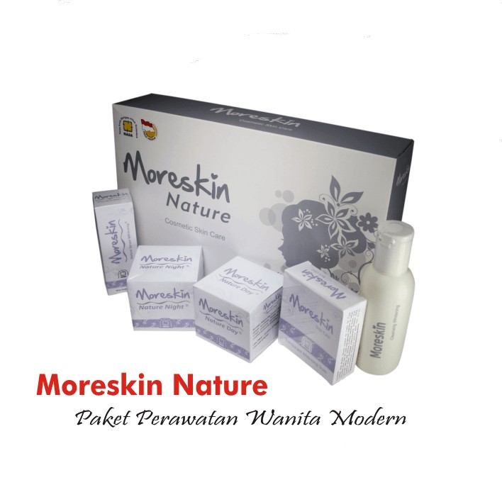 Skin Care Pencerah Wajah Alami, Skin Care Alternatif Aman Untuk Ibu Hamil & Menyusui MORESKIN NATURE