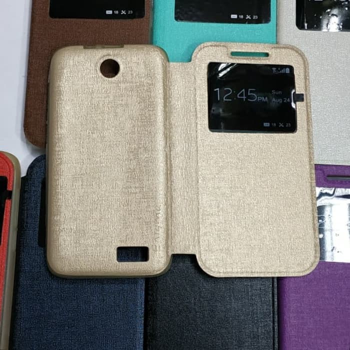 LENOVO A526 sarung flip cover ume / sarung model buku MANTUL