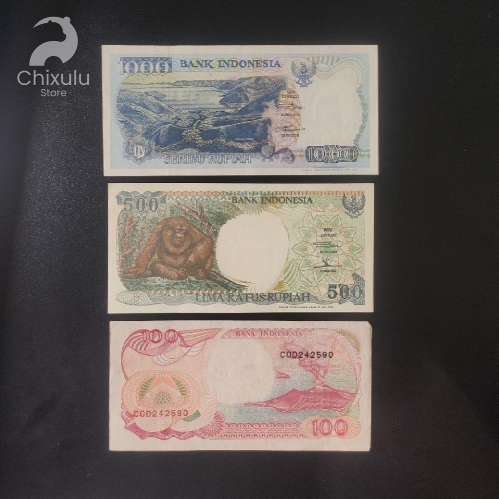 Paket Uang Kertas Kuno ( PAKET 4 ) | Uang Lama Indonesia