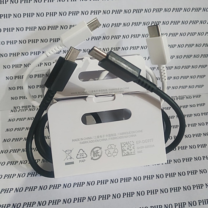 KABEL DATA SAMSUNG TYPE C TO TYPE C ORI 100%