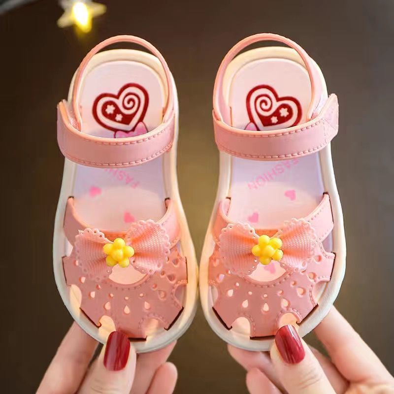 HappyOliver ORANGES RIBBON A722 Sandal Anak Perempuan Bahan Karet Model Lucu 2-7 Tahun Import