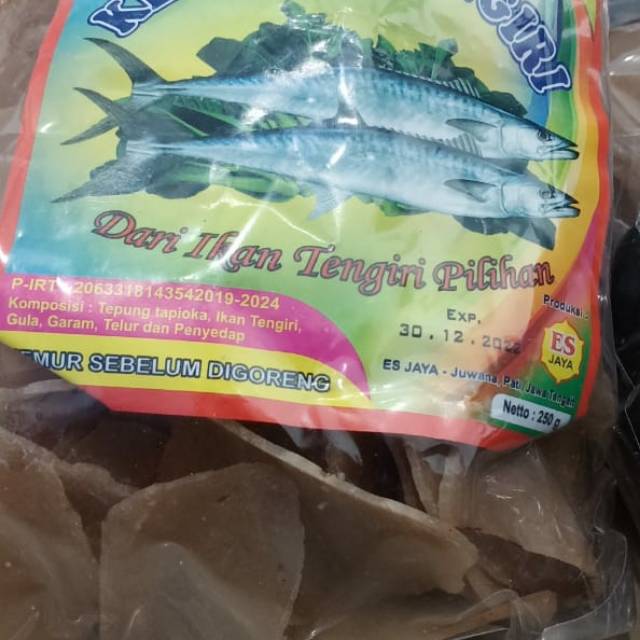

Kerupuk Tengiri 250 g