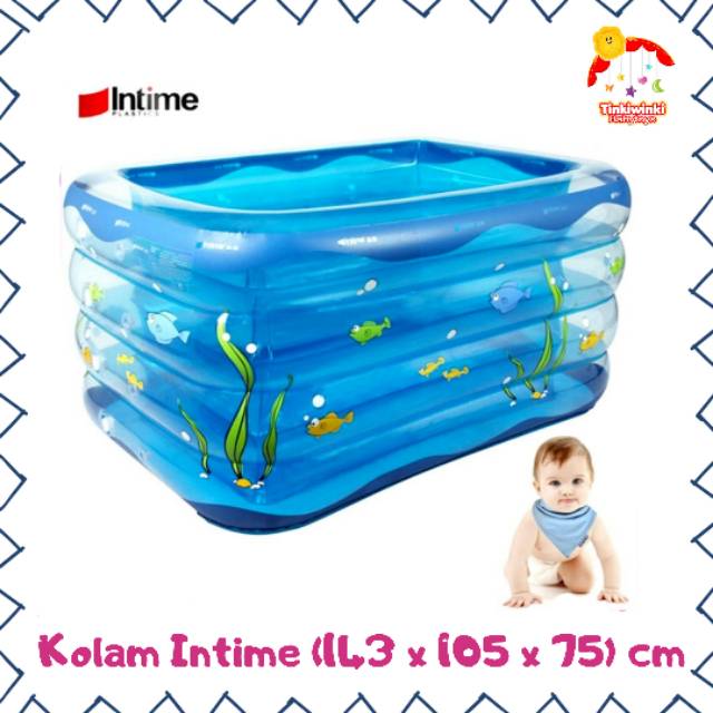 Bestway Kolam Intime (143cm x 105cm x 75 cm)