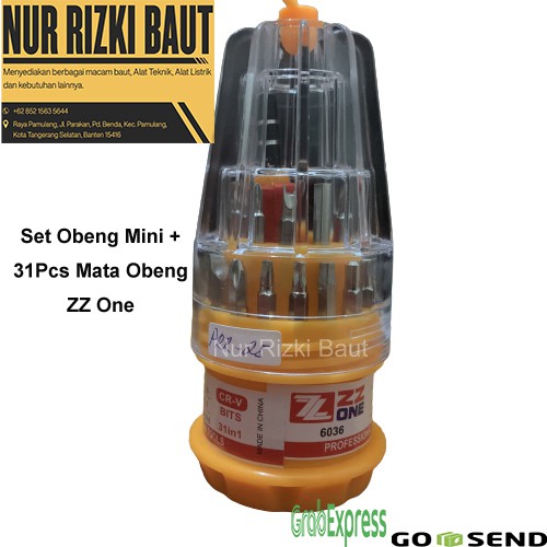 SET OBENG HANDPHONE 31Pcs in 1 ZZ ONE