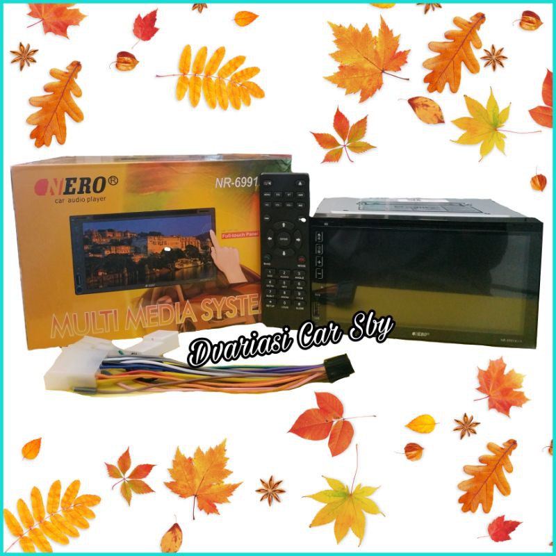 Headunit Doubledin 7 Inch Merk Nero NR 6991MX