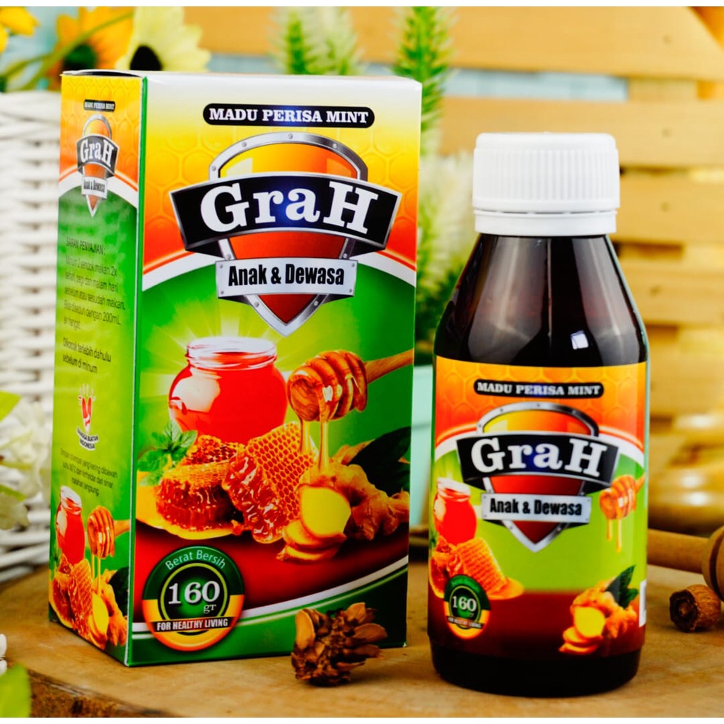 

Madu Perisa Mint GURAH Anak & Dewasa Darusyifa / Madu Gurah
