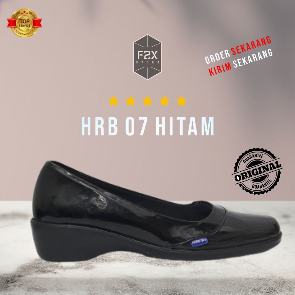 SEPATU FORMAL PANTOFEL/LOAFERS WANITA HOMYPED HRB 07 HITAM ORIGINAL