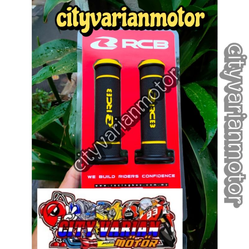 HAND GRIP HANDGRIP HANFAT GRIP RCB ORIGINAL HG55 HG 55 HG66 HG 66 BULU GRIP RACING BOY ORIGINAL