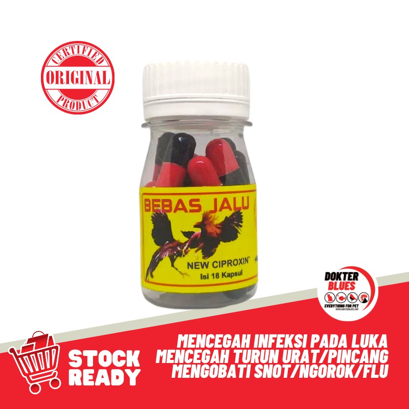 Obat Ayam BEBAS JALU Mencegah Infeksi Turun Urat Lumpuh Snot Ngorok Pilek
