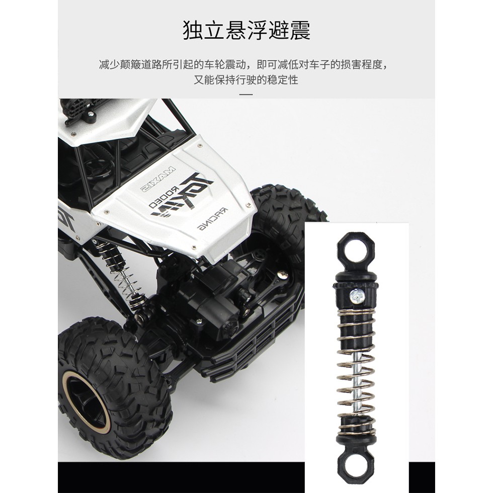 RC 2.4GHZ Rock Crawler 4WD Skala 1:12 RC Offroad Crawler Remote