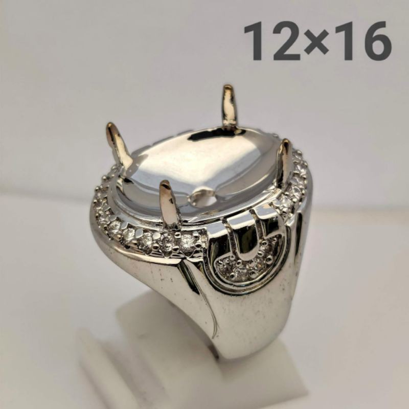 CINCIN RING EMBAN ALPAKA IMPOR PERAK HONGKONG SUPER MEWAH